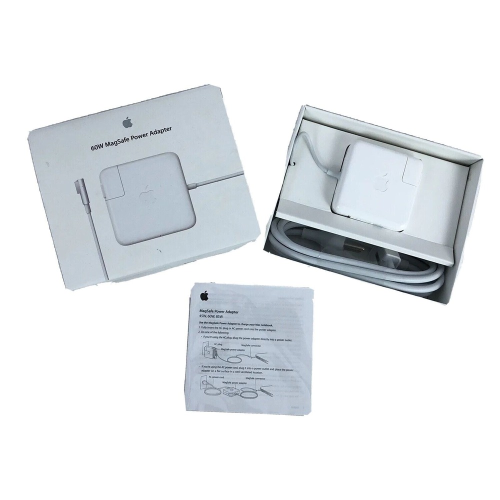 Original APPLE MacBook Pro‎ 60W MagSafe1 Power Adapter Charger - MC461LL/A A1344